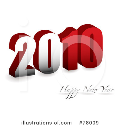 Royalty-Free (RF) New Year Clipart Illustration by michaeltravers - Stock Sample #78009