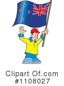 New Zealand Clipart #1108027 by Lal Perera