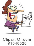 News Clipart #1046526 by toonaday
