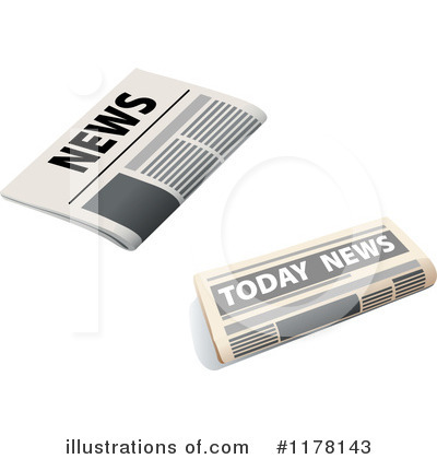 Royalty-Free (RF) News Clipart Illustration by Vector Tradition SM - Stock Sample #1178143