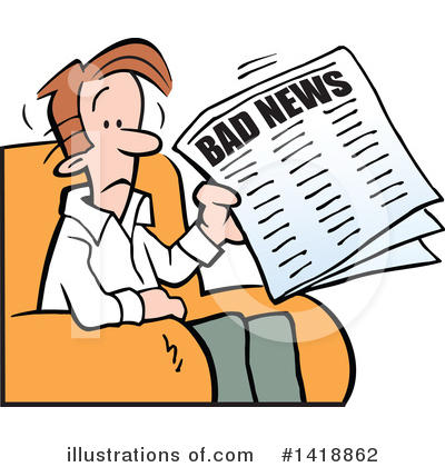 Royalty-Free (RF) News Clipart Illustration by Johnny Sajem - Stock Sample #1418862