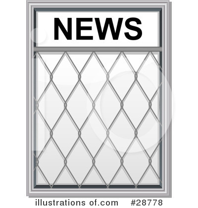 Royalty-Free (RF) News Clipart Illustration by elaineitalia - Stock Sample #28778