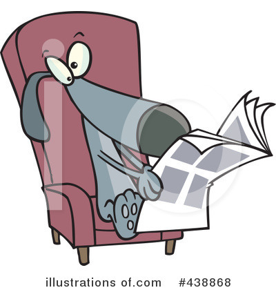 Newspaper Clipart #438868 by toonaday