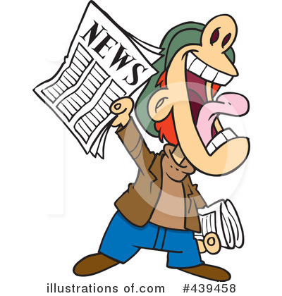 News Clipart #439458 by toonaday