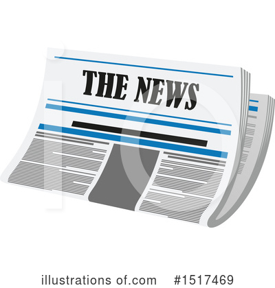 Royalty-Free (RF) Newspaper Clipart Illustration by Vector Tradition SM - Stock Sample #1517469