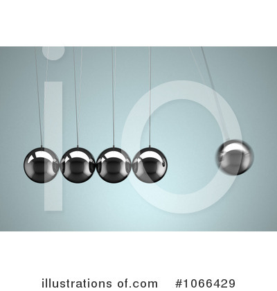 Royalty-Free (RF) Newtons Cradle Clipart Illustration by stockillustrations - Stock Sample #1066429