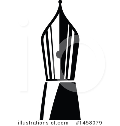 Royalty-Free (RF) Nib Clipart Illustration by Vector Tradition SM - Stock Sample #1458079