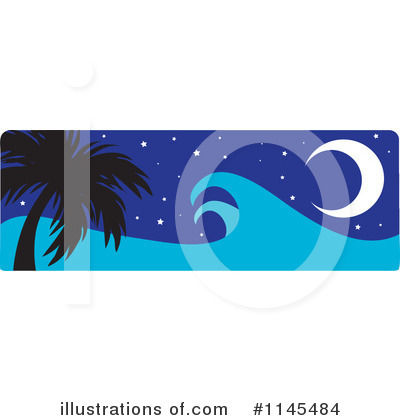 Royalty-Free (RF) Night Clipart Illustration by Rosie Piter - Stock Sample #1145484