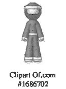 Ninj Clipart #1686702 by Leo Blanchette