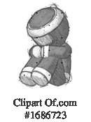 Ninja Clipart #1686723 by Leo Blanchette