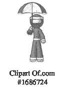 Ninja Clipart #1686724 by Leo Blanchette