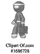 Ninja Clipart #1686728 by Leo Blanchette