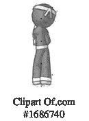 Ninja Clipart #1686740 by Leo Blanchette