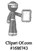 Ninja Clipart #1686743 by Leo Blanchette