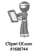 Ninja Clipart #1686744 by Leo Blanchette