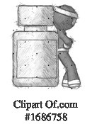 Ninja Clipart #1686758 by Leo Blanchette