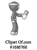 Ninja Clipart #1686766 by Leo Blanchette