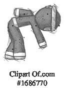 Ninja Clipart #1686770 by Leo Blanchette