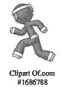 Ninja Clipart #1686788 by Leo Blanchette