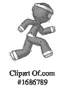 Ninja Clipart #1686789 by Leo Blanchette
