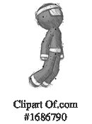 Ninja Clipart #1686790 by Leo Blanchette