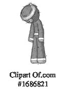 Ninja Clipart #1686821 by Leo Blanchette
