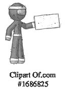 Ninja Clipart #1686825 by Leo Blanchette