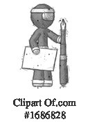 Ninja Clipart #1686828 by Leo Blanchette