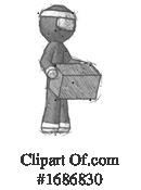 Ninja Clipart #1686830 by Leo Blanchette