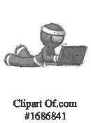 Ninja Clipart #1686841 by Leo Blanchette