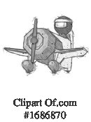 Ninja Clipart #1686870 by Leo Blanchette