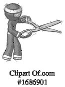 Ninja Clipart #1686901 by Leo Blanchette