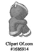 Ninja Clipart #1686914 by Leo Blanchette