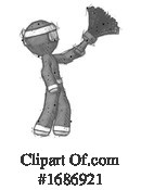 Ninja Clipart #1686921 by Leo Blanchette