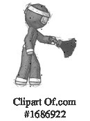 Ninja Clipart #1686922 by Leo Blanchette