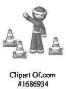 Ninja Clipart #1686934 by Leo Blanchette