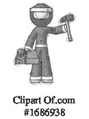 Ninja Clipart #1686938 by Leo Blanchette