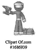 Ninja Clipart #1686939 by Leo Blanchette