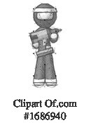 Ninja Clipart #1686940 by Leo Blanchette