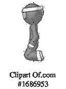 Ninja Clipart #1686953 by Leo Blanchette