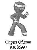 Ninja Clipart #1686997 by Leo Blanchette