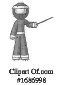Ninja Clipart #1686998 by Leo Blanchette