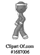 Ninja Clipart #1687006 by Leo Blanchette