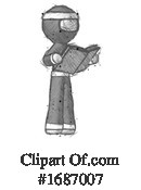Ninja Clipart #1687007 by Leo Blanchette