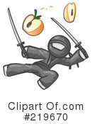 Ninja Clipart #219670 by Leo Blanchette