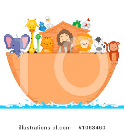 Royalty-Free (RF) Noahs Ark Clipart Illustration by BNP Design Studio - Stock Sample #1063460