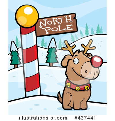 Rudolph Clipart #437441 by Cory Thoman
