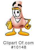 Nose Clipart #10148 by Mascot Junction