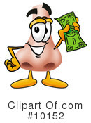 Nose Clipart #10152 by Mascot Junction