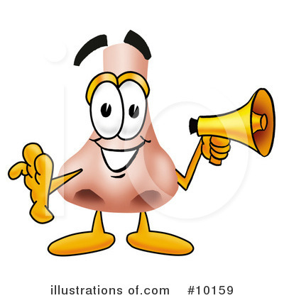 Nose Clipart #10159 by Toons4Biz